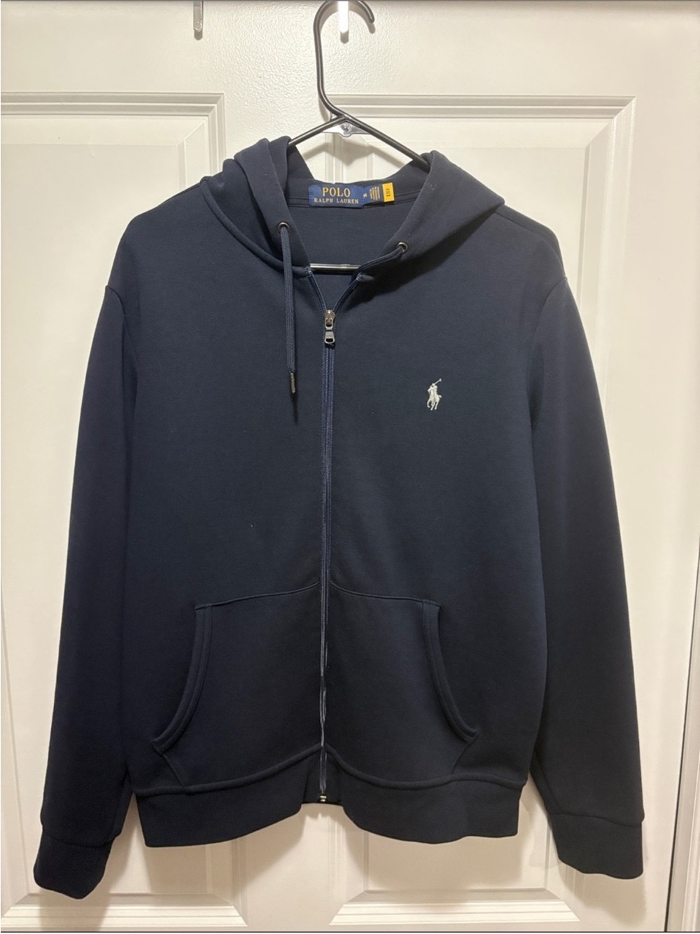 Polo by Ralph Lauren Set: Navy Zip Hoodie Size M and Pants Size S firmprice